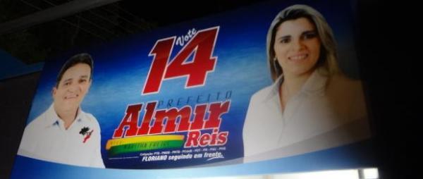 Almir Reis e Karytha Freire(Imagem:FlorianoNews)