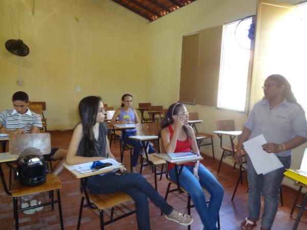 Iniciada aulas do curso preparatório para o Enem do Programa Mais Saber.(Imagem:FlorianoNews)