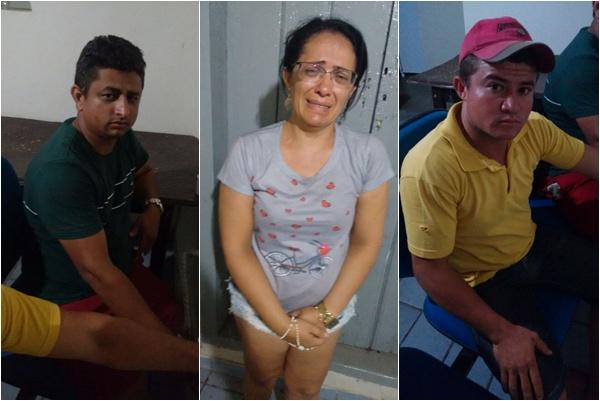 Trio é preso por uso de notas falsas e associação criminosa em São Francisco do Maranhão.(Imagem:Polícia Civil)