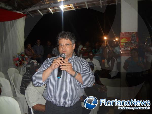 Gustavo Neiva participou de posse da nova diretoria de Sindicato Rural.(Imagem:FlorianoNews)