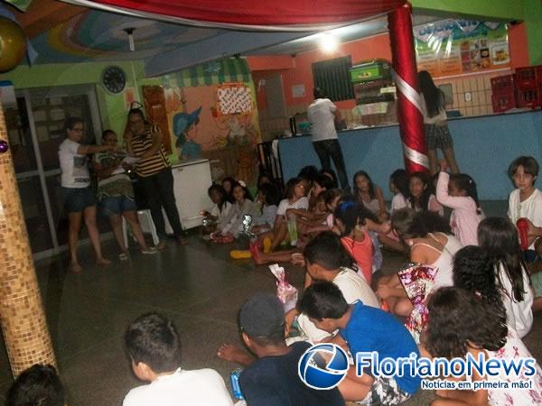 Escola Pequeno Príncipe encerrou ano letivo com III Noite do Pijama.(Imagem:FlorianoNews)