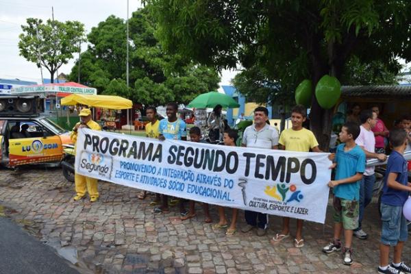 Prefeitura de Floriano lança Programa Segundo Tempo(Imagem:Secom)