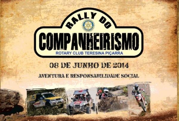 Rally do Companheirismo com etapa do Piauiense com foco em ajudar entidades carentes.(Imagem:Divulgação)