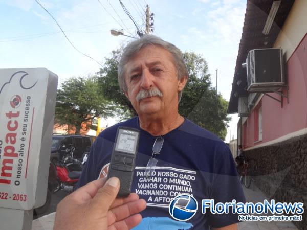 Emídio Gabriel, coordenador da Agência de Defesa Animal e Vegetal (ADAPI), regional de Floriano-Piauí.(Imagem:FlorianoNews)