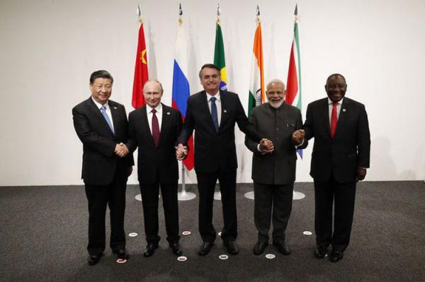 Bolsonaro diz que se empenhará por maior cooperação entre o Brics.(Imagem:Alan Santos / Presidência da República)