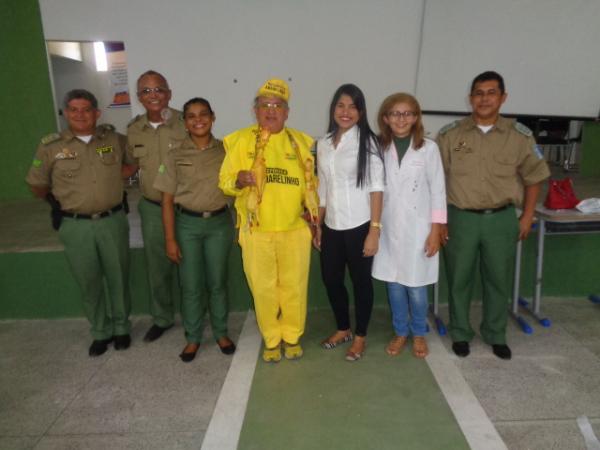 3º Batalhão de Floriano recebe equipe multidisciplinar do CAIS.(Imagem:FlorianoNews)