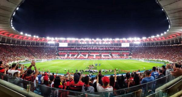 Torcida rubro-negra lotará novamente o Maracanã para confronto com o Santos.(Imagem:Divulgação / Flamengo)