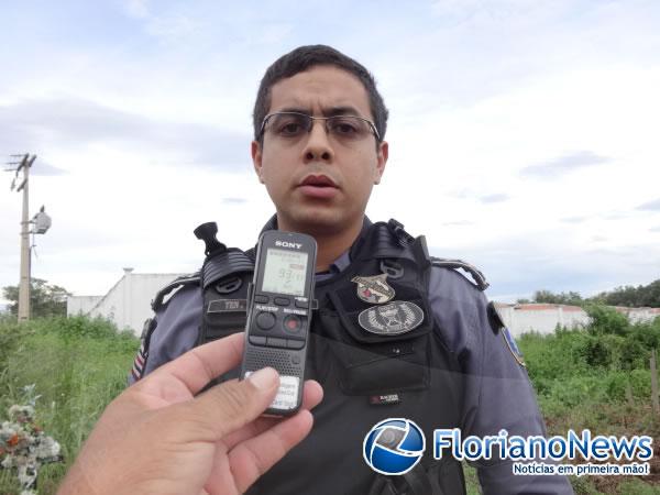 Tenente Igor Vieira, Comandante do 2º Pelotão da PM de Barão de Grajaú.(Imagem:FlorianoNews)