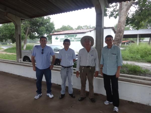 Comissão organizadora da Feira Agropecuária visita Parque de Exposições Mamede de Castro.(Imagem:FlorianoNews)