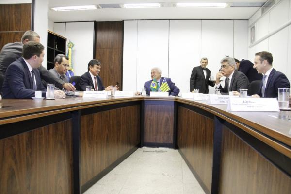 Audiência com o ministro das Ciências e Tecnologias e Comunicação, Marcos Pontes.(Imagem:Divulgação)