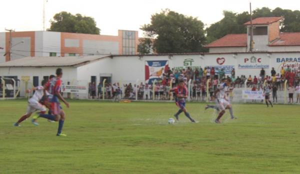 Barras foi eliminado pelo Piauí nas semifinais do primeiro turno em pleno Estádio Juca Fortes.(Imagem:Josiel Martins)