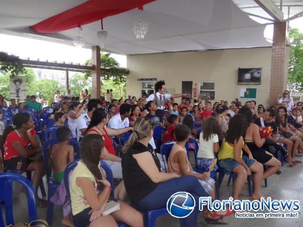 Palco Giratório apresentou espetáculo ?La Perseguida? em Floriano.(Imagem:FlorianoNews)