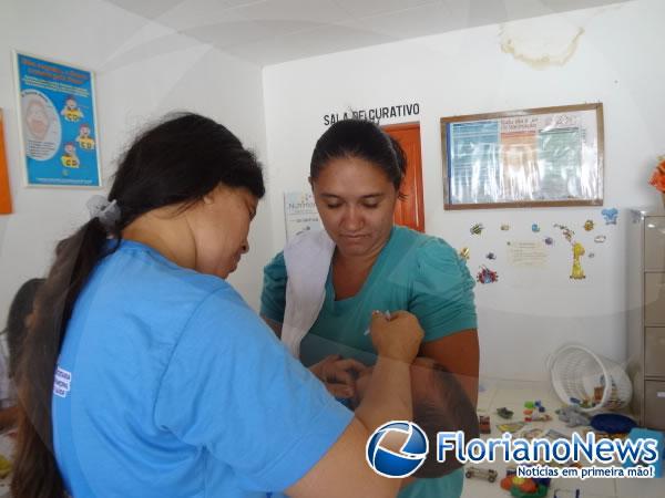 Começou a campanha de vacinação contra a poliomielite em Floriano.(Imagem:FlorianoNews)
