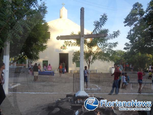 Localidade Manga inicia festejos de Nossa Senhora da Conceição.(Imagem:FlorianoNews)