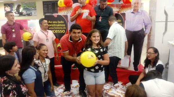 Armazém Paraíba realiza último sorteio da campanha de aniversário em Floriano.(Imagem:FlorianoNews)