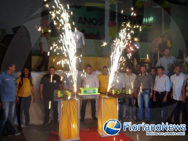 PMDB comemora 35º aniversário com filiações e homenagens em Floriano.(Imagem:FlorianoNews)