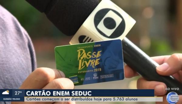 Mais de cinco mil estudantes devem receber cartão Passe Livre Enem.(Imagem:Reprodução/TV Clube)