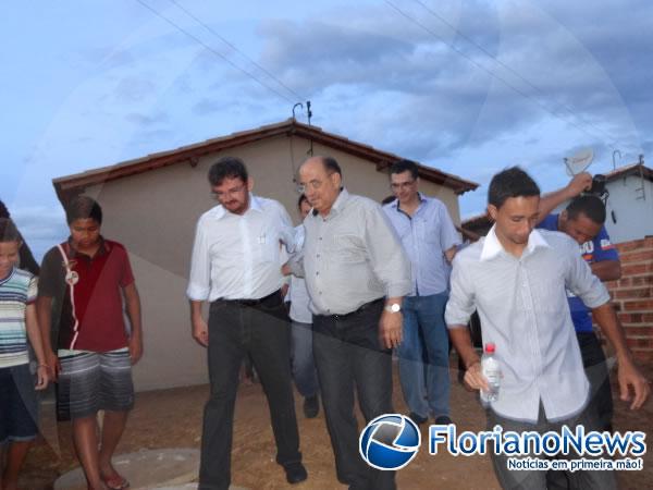 Inauguração da primeira etapa do programa Minha Casa Minha Vida em São José do Peixe.(Imagem:FlorianoNews)