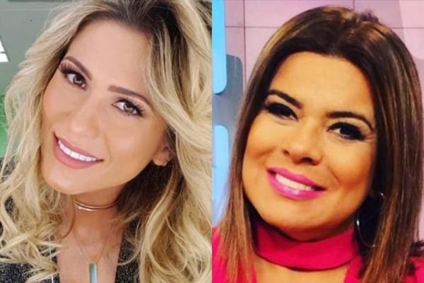 Briga entre Lívia Andrade e Mara Maravilha divide SBT.(Imagem:Fofocalizando)