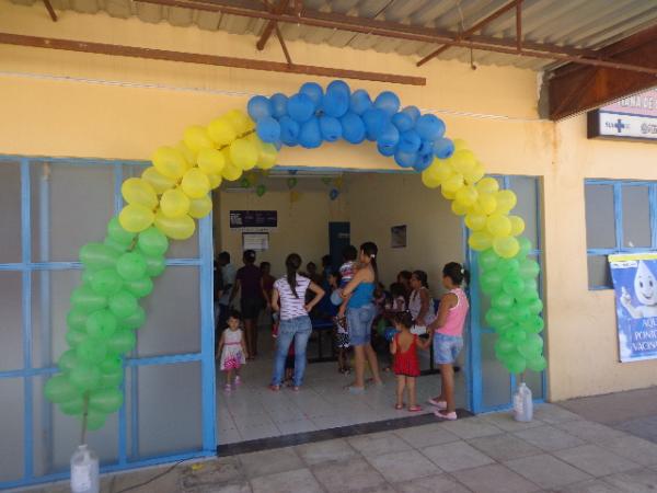 Campanha para atualizar Caderneta de Vacinação iniciou em Floriano.(Imagem:FlorianoNews)
