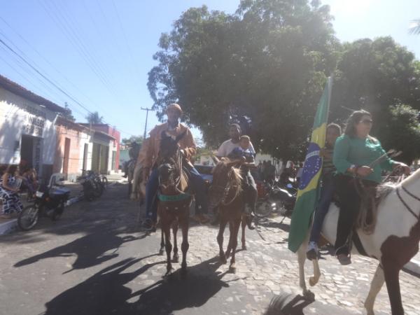 Cavalgada e Missa do Vaqueiro movimentam festejos de Santo Antônio em Jerumenha.(Imagem:FlorianoNews)