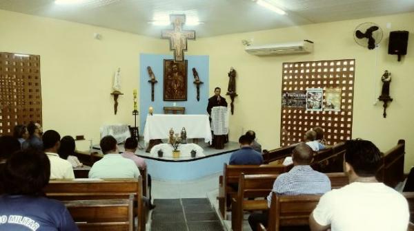 Festejo de São Pio de Pietrelcina é iniciado no bairro Nossa Senhora da Guia.(Imagem:FlorianoNews)