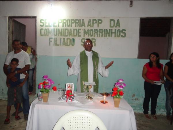 Festejo na localidade Morrinhos(Imagem:FlorianoNews)