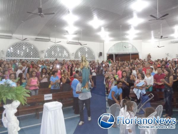 Carreata marca início dos festejos de Nossa Senhora das Graças em Floriano.(Imagem:FlorianoNews)
