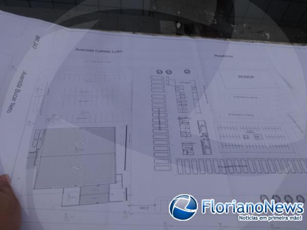 Elaboração do projeto do Shopping Cidadão está em fase final.(Imagem:FlorianoNews)
