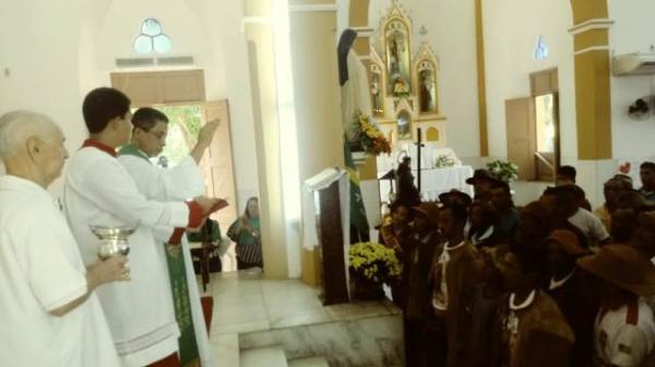 Catedral São Pedro de Alcântara recebe vaqueirama para tradicional Missa do Vaqueiro.(Imagem:FlorianoNews)