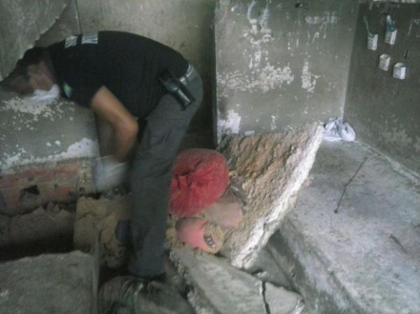 Túnel foi encontrado por agentes penitenciário túnel.(Imagem:Sipoljuspi/Divulgação)