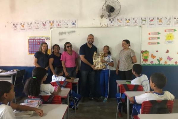 SEMED premia alunos do Simulado em Preparação à Prova SAEB.(Imagem:Secom)