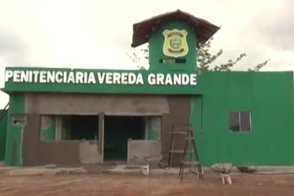 Penitenciária Vereda Grande em Floriano, Sul do Piauí.(Imagem:Reprodução / TV Clube)
