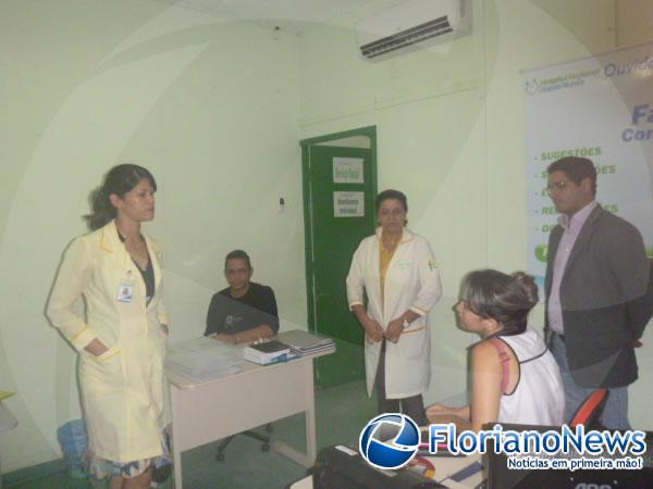 Serviço Social investiga abandono de idoso em hospital de Floriano.(Imagem:FlorianoNews)