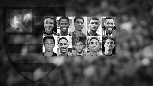 Os dez atletas mortos do Flamengo no incêndio no Ninho do Urubu(Imagem:Infoesporte)