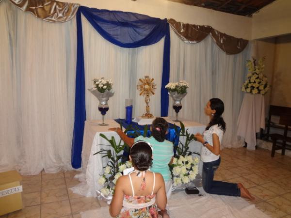 Iniciado Cerco de Jericó na Paróquia de Nossa Senhora das Graças.(Imagem:FlorianoNews)