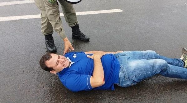 Homem fica ferido em acidente em Barão de Grajaú.(Imagem:Floriano01)
