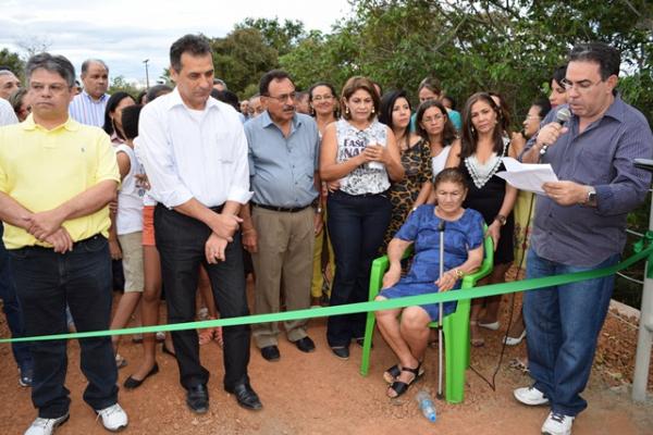 Inaugurada a ponte da localidade Barra do Coqueiro.(Imagem:Waldemir Miranda)