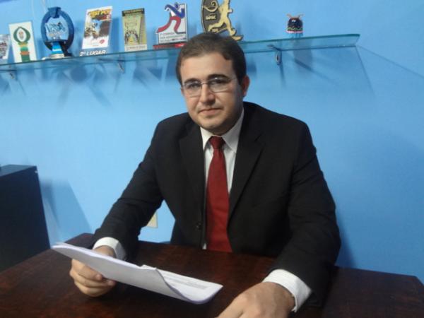 Marcos Vinícius, Controlador Geral do município de Barão de Grajaú.  (Imagem:FlorianoNews)