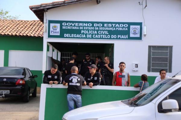 Delegacia de Castelo do Piauí(Imagem:Divulgação/Polícia Civil)