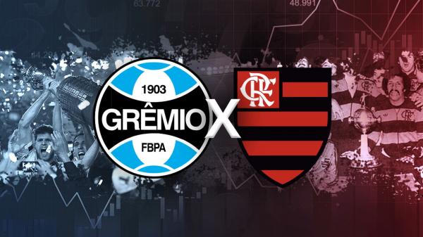 Flamengo tem aproveitamento de 73% em semifinais no século, mas gaúchos ergueram três taças recentes em mata-matas nacionais e internacionais. Veja números contra argentinos.(Imagem:Infoesporte)