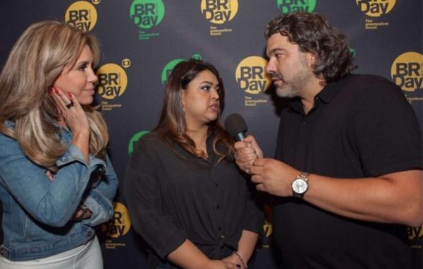 Preta Gil se estranha com Renata Banhara em evento em Nova York.(Imagem:Reprodução)