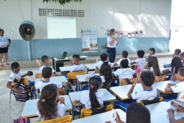 SEMAN realiza atividades de Educação Ambiental em escola da rede municipal de Floriano.(Imagem:SECOM)