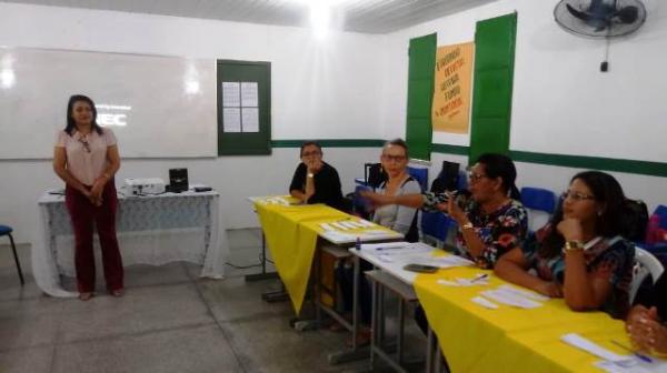 10ª GRE de Floriano promove oficina de pactuação de metas e plano de ação 2019.(Imagem:FlorianoNews)