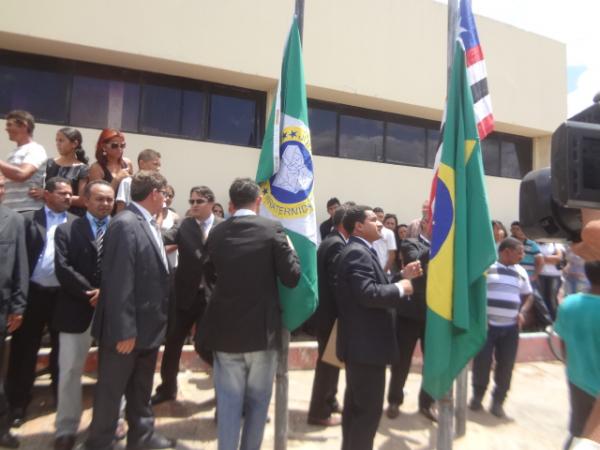 Gleydson Resende tomou posse como prefeito de Barão de Grajaú e empossou secretariado.(Imagem:FlorianoNews)