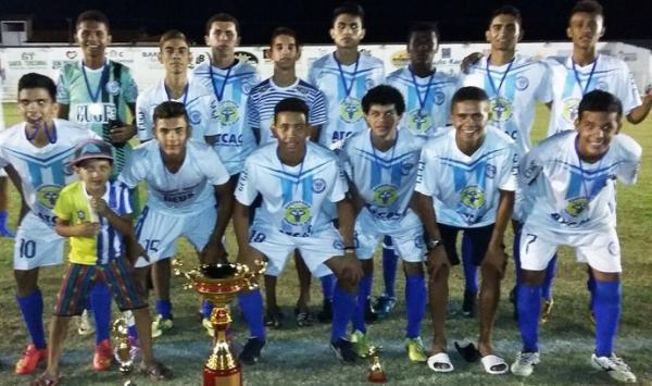 Comercial-PI campeão da Copa Norte-Nordeste de Futebol de Base.(Imagem:Gil Galvão Cm)