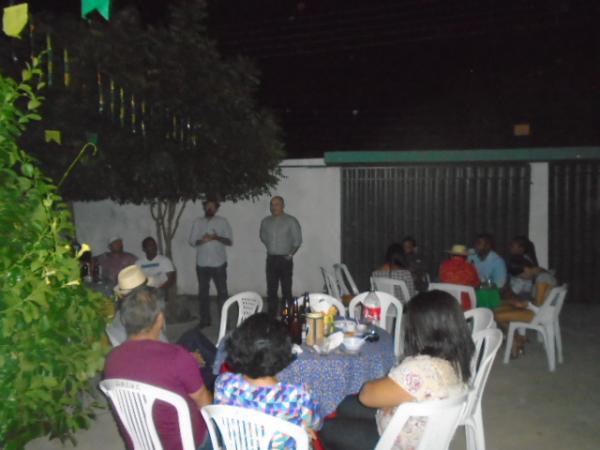 Deputado Henrique Rebelo visita amigos e participa de festividades juninas em Floriano.(Imagem:FlorianoNews)
