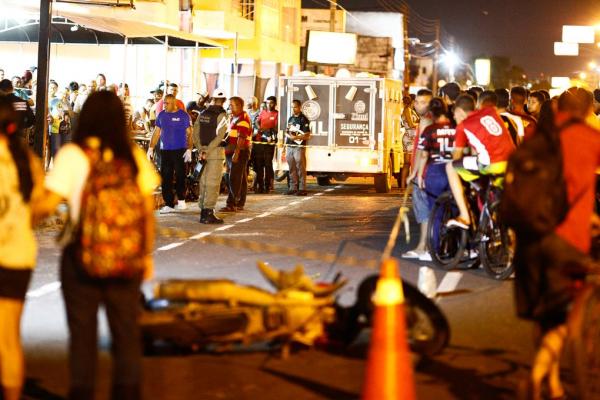 Colisão entre motocicletas deixa jovem de 24 anos morto em Teresina(Imagem:Marcelo Cardoso/GP1)