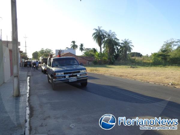 Carreata e procissão marcam encerramento dos festejos de São Cristóvão em Floriano.(Imagem:FlorianoNews)