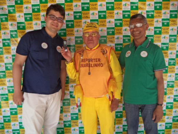 Chico Lucas (à esquerda) e Astrobaldo Costa (à direita).(Imagem:FlorianoNews)